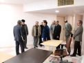 گزارش تصویری از بازدید هیات رئیسه دانشگاه از دانشکده علوم زمین